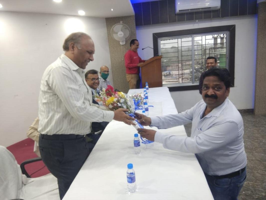 Felicitation to Shri Prabin Agarwal, Member Central MSME board